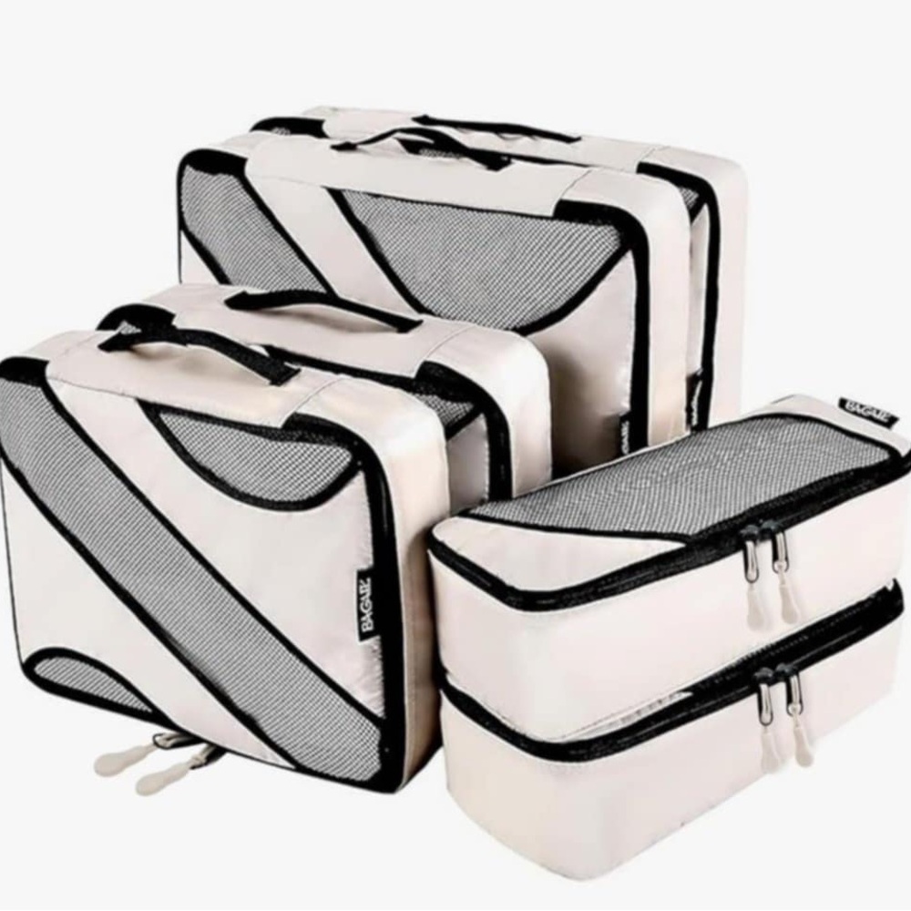BAGAIL 6 Set Packing Cubes,Travel Luggage Packing Organizers